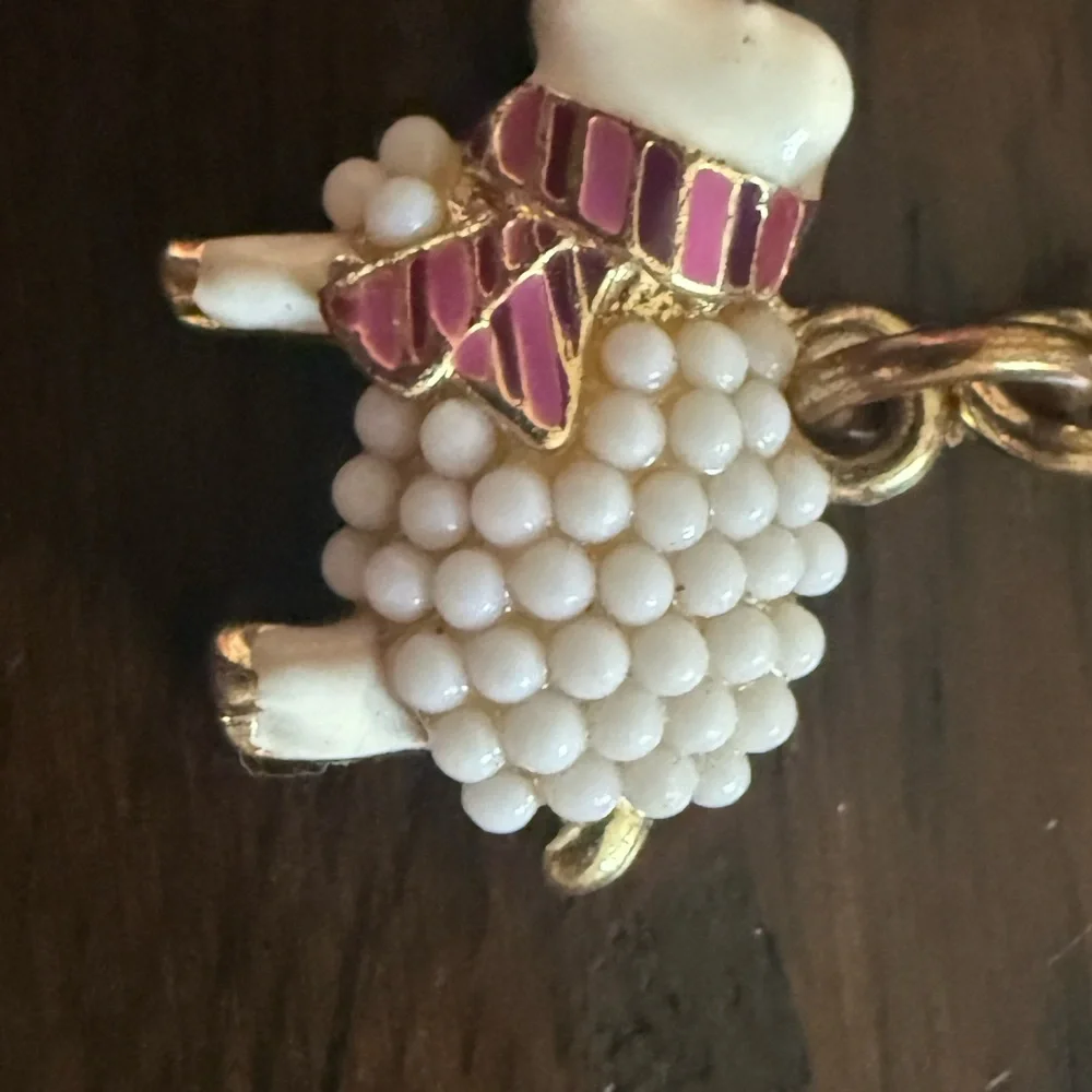 Gymboree Sheep‎ with scarf charm